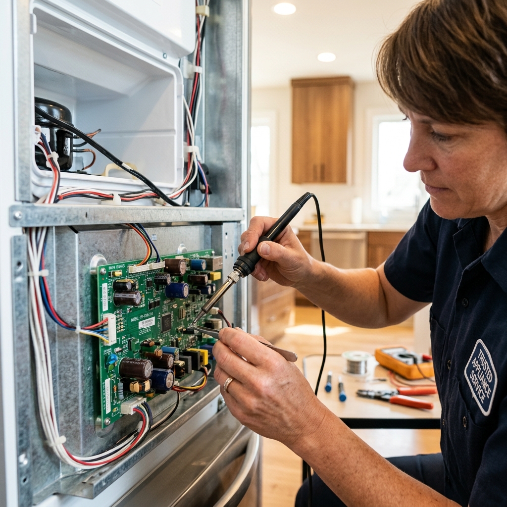 Fridge Repair Process